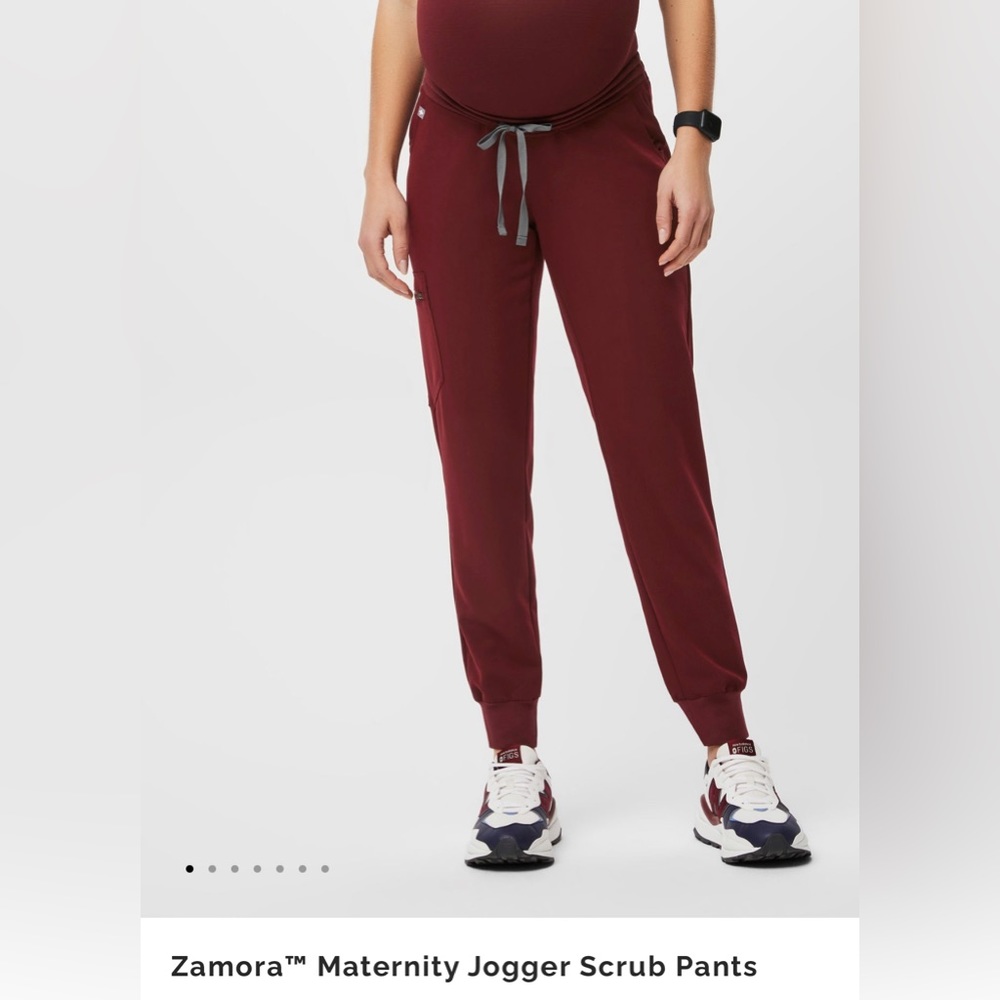 Figs maternity scrub pants